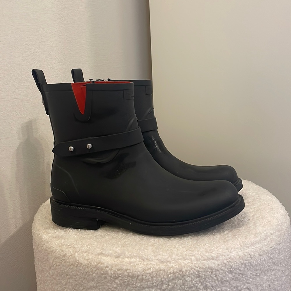 Rag and bone rain boots size 38